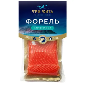 Форель филе на подложке в/у 300г